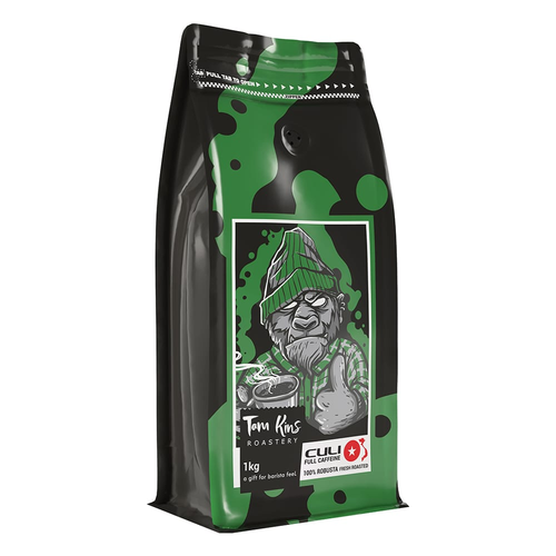 قهوه روبوستا ۷۰% کولی سبز تام کینز
